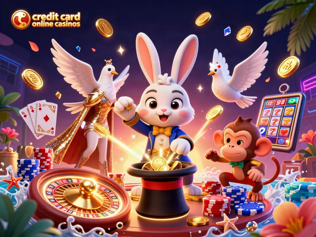 Engage in exciting action at credit card online casinos with exclusive deals and vibrant gaming scenes.