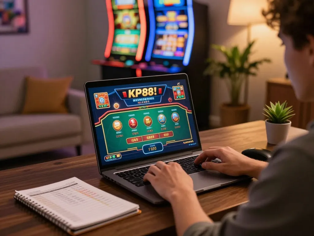 Experience strategic gameplay at KP88 with a player engaged in an online live dealer game.