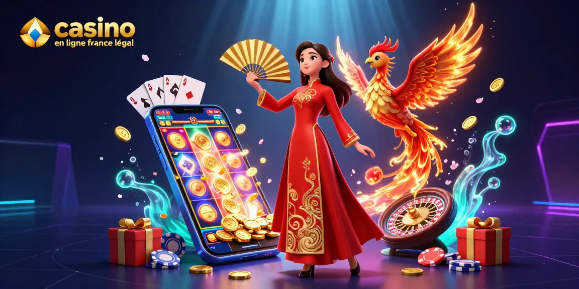 Découvrez l'excitation des casinos en ligne légaux en France avec des éléments de jeu vibrants et des visuels époustouflants.