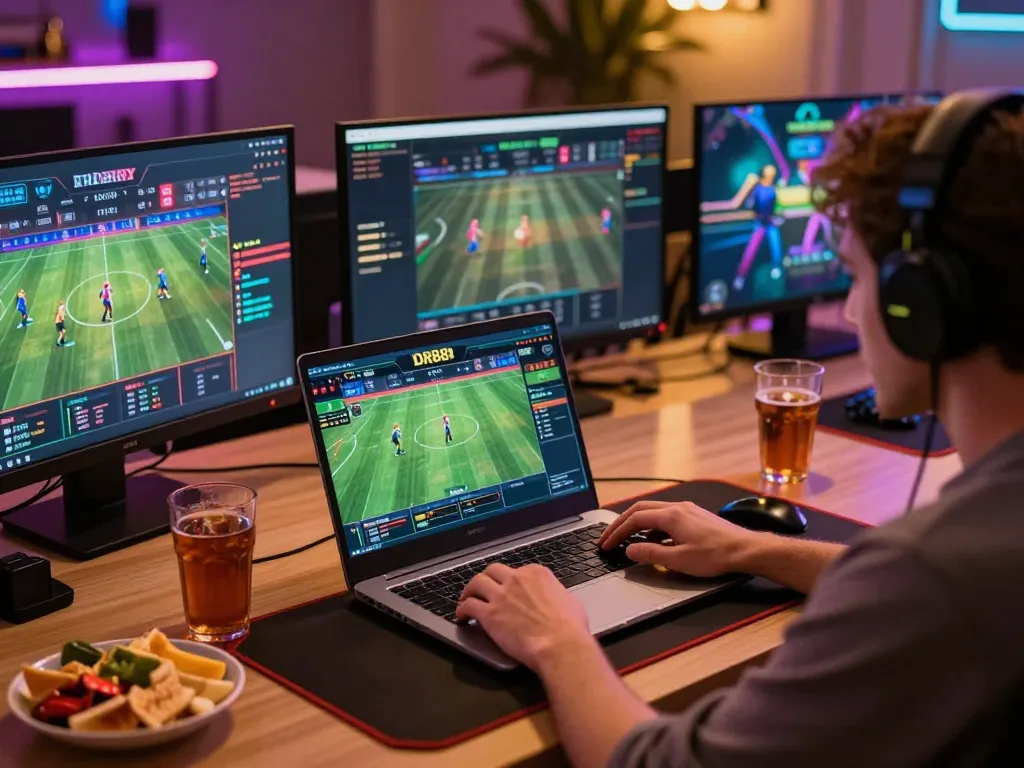 Engaging in DR88 online sports betting from a cozy home setup create winning strategies.