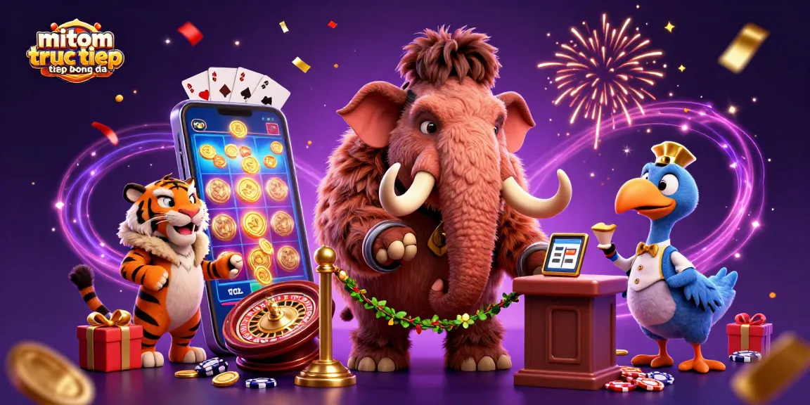 Experience thrilling live betting at mitom truc tiep bong da featuring immersive game elements and VIP characters.