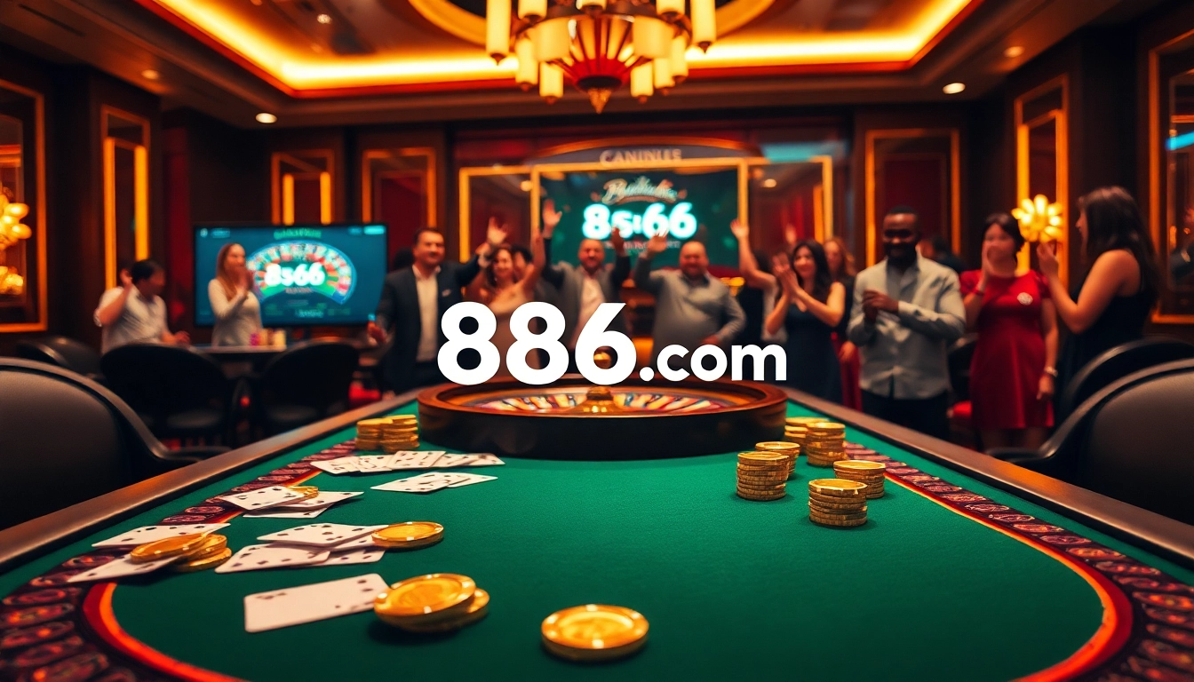 Experience the excitement of gaming at 8s86.com with thrilling poker and roulette.