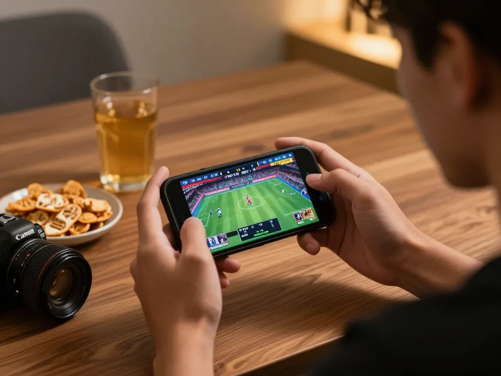 Experience thrilling sports betting with MSG777 through a mobile app, showcasing excitement and convenience.