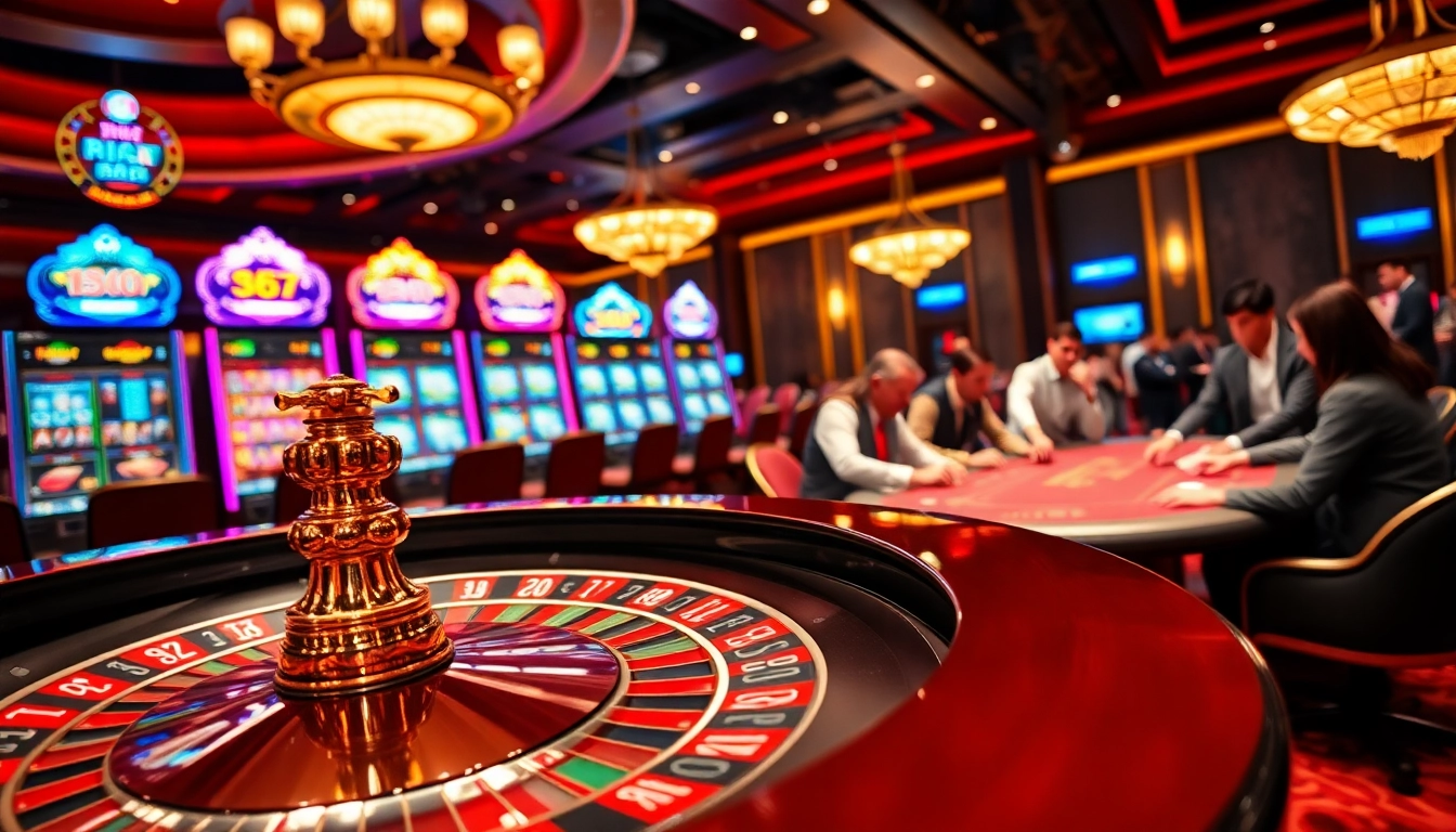 Experience high-stakes betting at mi88’s luxurious casino tables filled with excitement and opportunities.