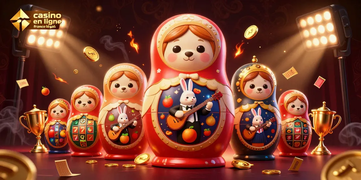 Vivez l'excitation au casino en ligne france légal avec des personnages et des jeux de casino 3D animés.