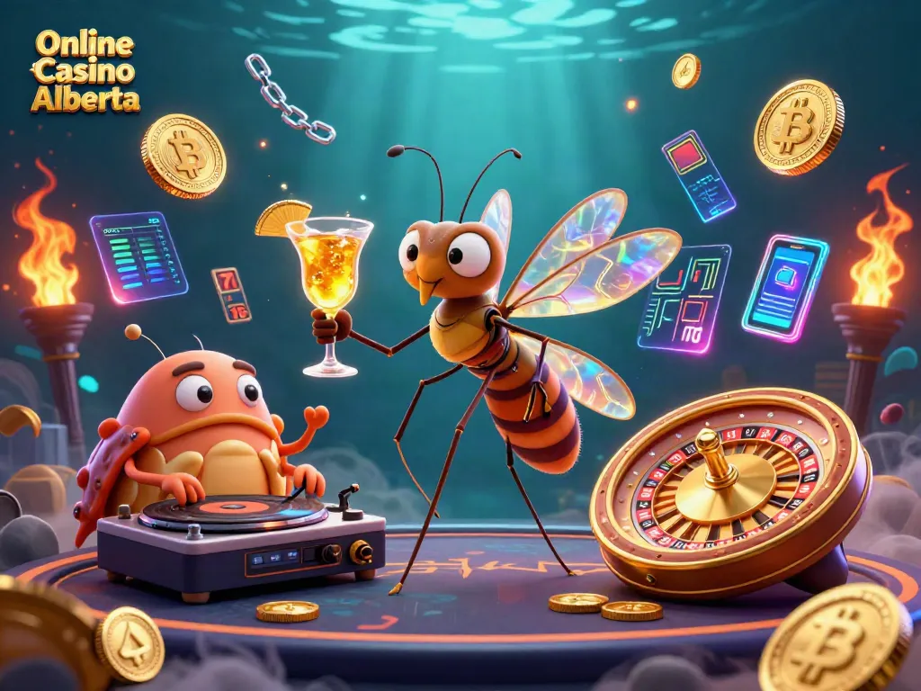 Experience the excitement of Online Casino Alberta with vibrant 3D characters and dynamic gaming elements