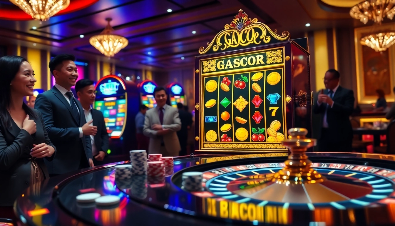 Spin the Slot Gacor machine and win big at this luxury casino!