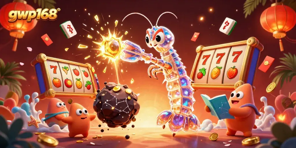 Gamer menguji keberuntungan mereka di slot gacor gwp168 dengan simbol emas dan jackpot berkilau.