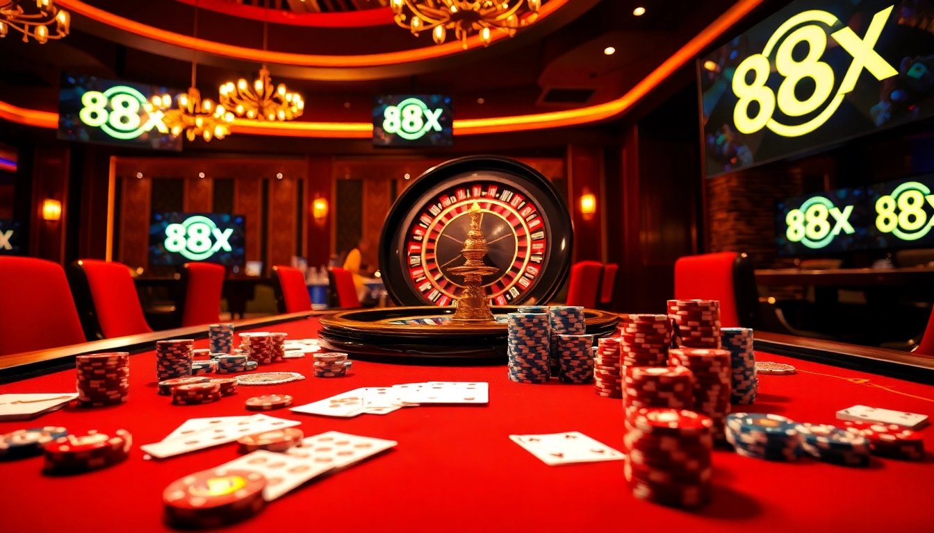 Experience the thrill of gaming at 88xx casino with vibrant tables and exciting action.