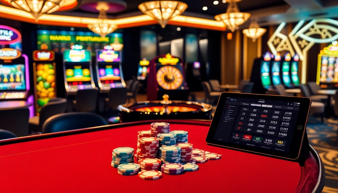 Experience the thrill of betting with C168 in a luxurious casino setting.