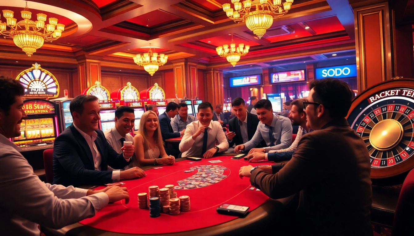 SODO Casino immerses players in thrilling poker excitement with luxurious game settings.