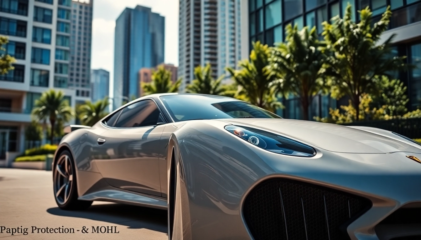Showcase of PPF Chattanooga applied to a luxury sports car under natural light.