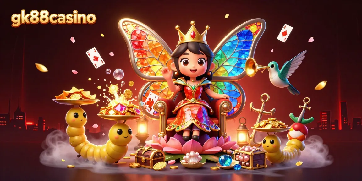 Experience thrilling wins at gk88casino with vibrant, dynamic 3D casino illustration.
