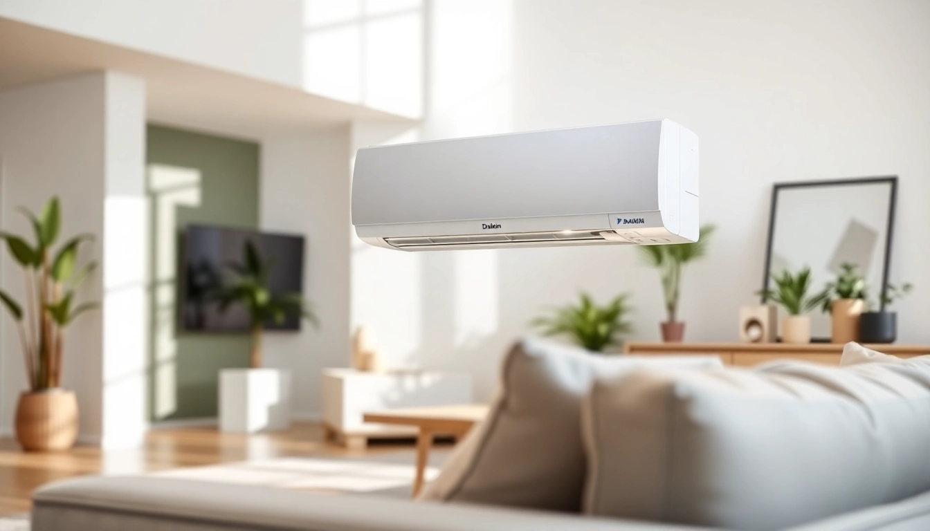 Install high-efficiency Daikin mini split AC for optimal home comfort.