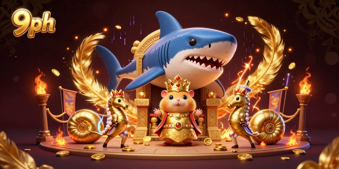 Experience thrilling gameplay at 9ph with vibrant visuals of a gambling arena.