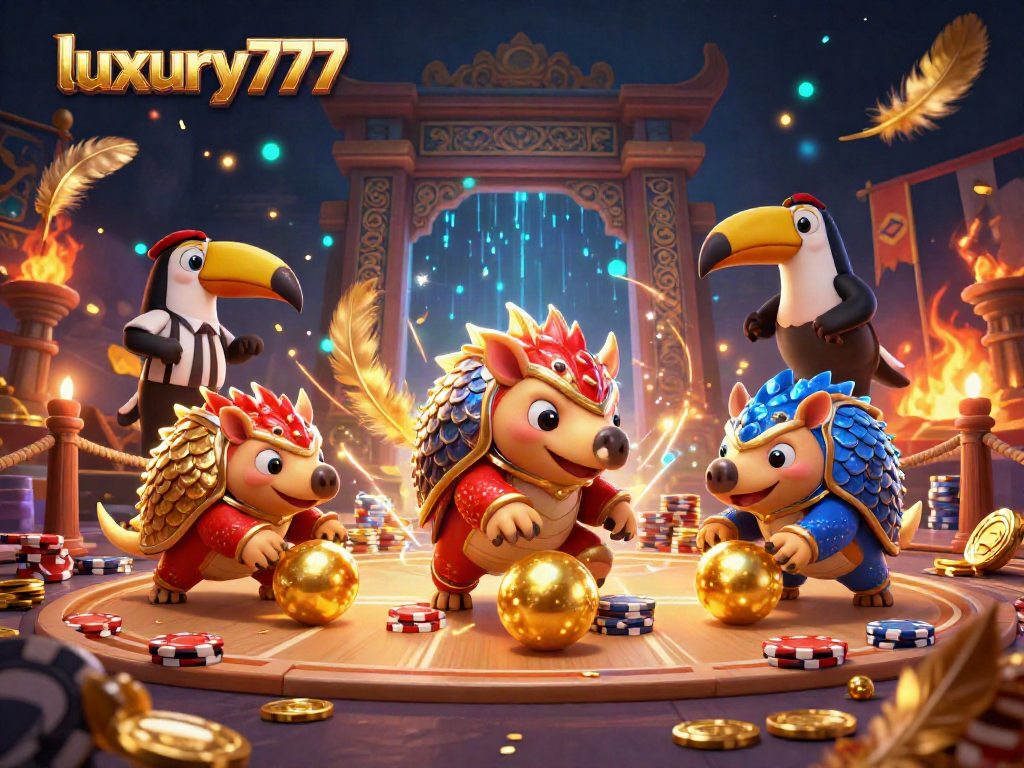 Menangkan peluang dengan luxury777, pangolins bertarung di arena kasino yang memukau.