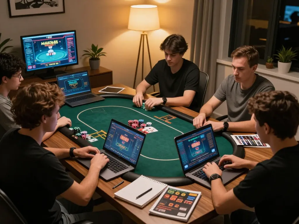 Pemain merasakan kegembiraan poker master88 di lingkungan rumah yang bergaya.