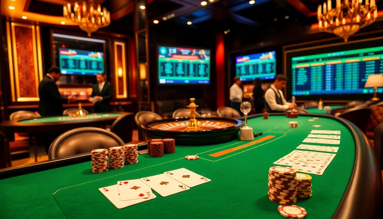 Bet and win big at https://mk8th.net/ with an exhilarating casino scene showcasing poker excitement.