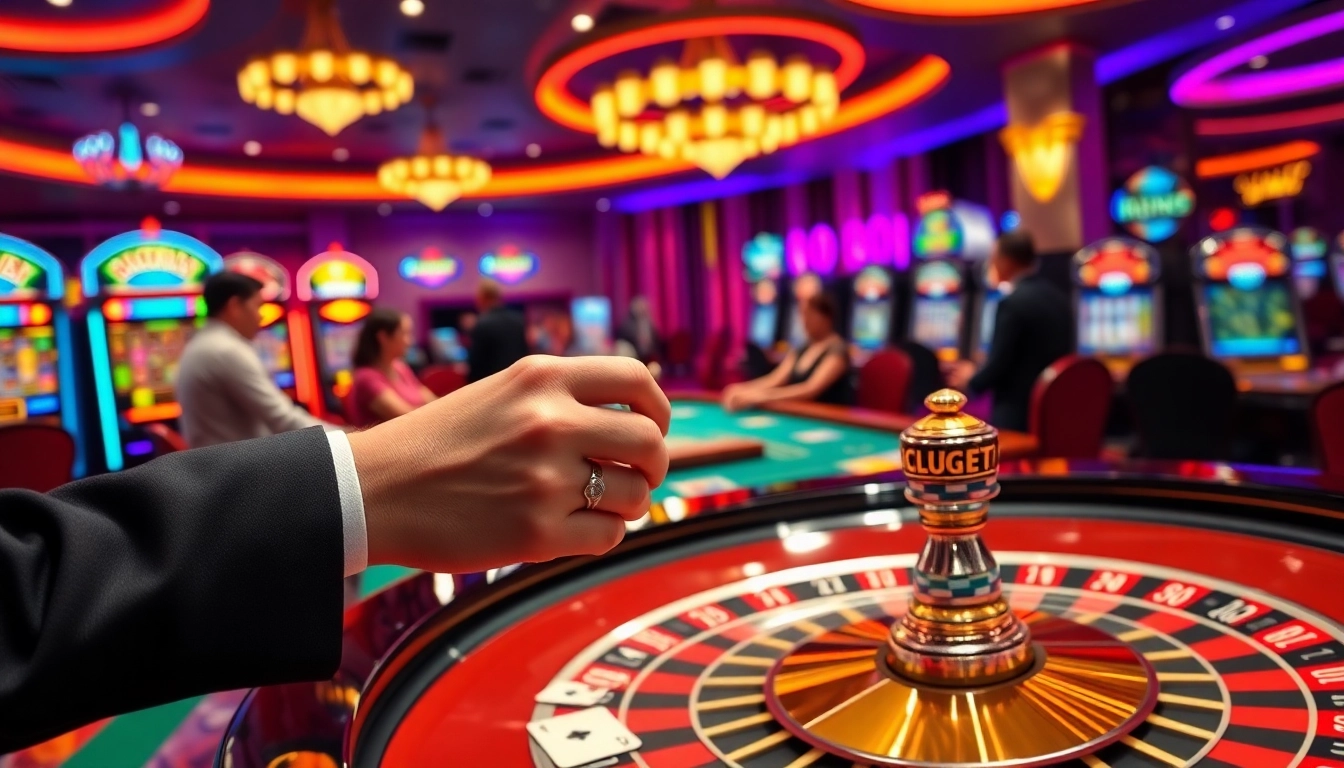Experience the thrill of casino gaming with citinow, featuring lively roulette and vibrant slot machines.