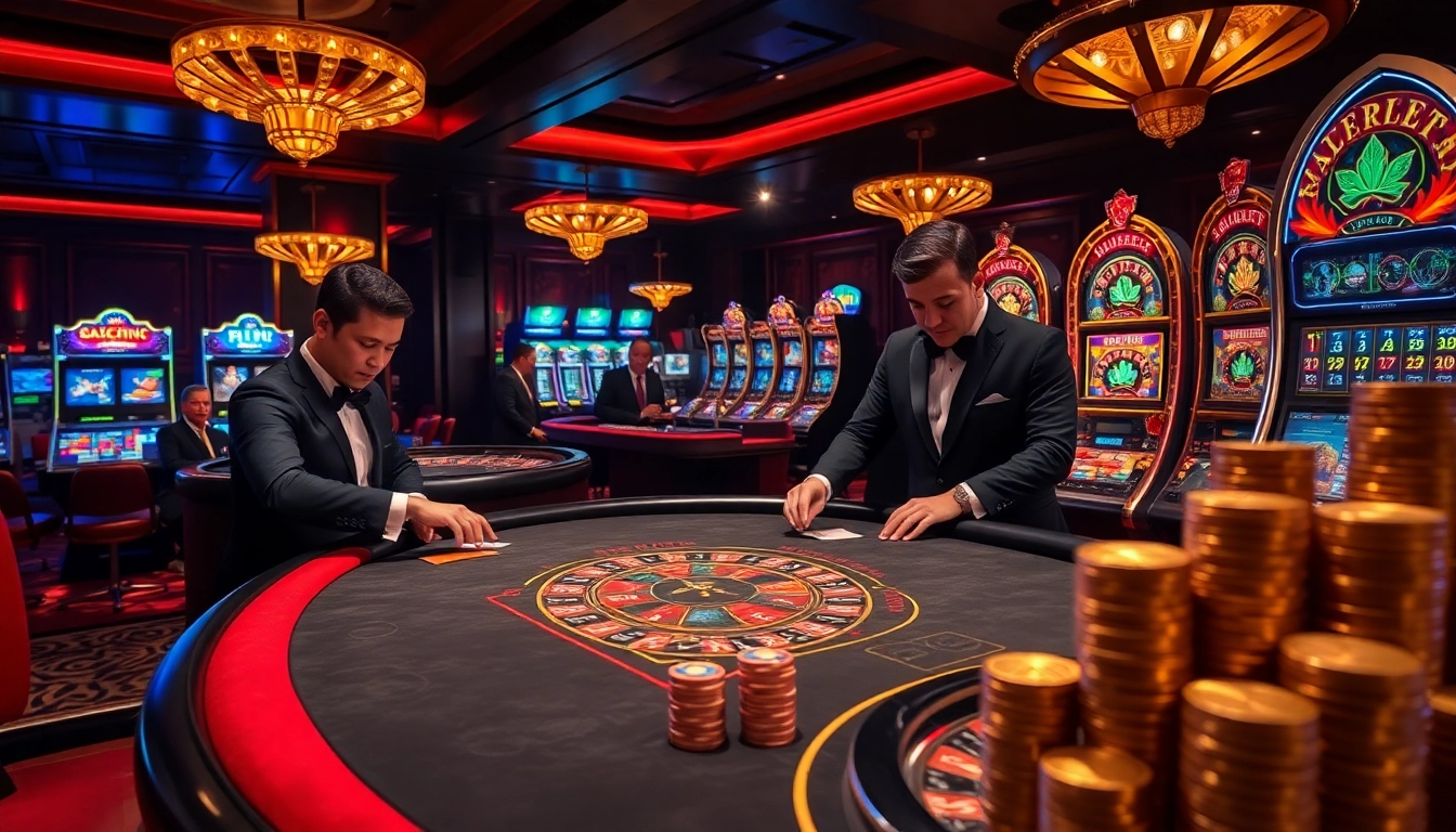 Experience thrilling Baccarat at 13Win with professional dealers in a luxurious casino setting.