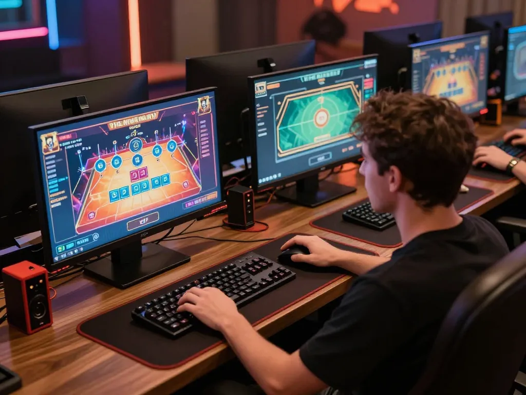 ONE88 player strategizing in an immersive online gaming session showcasing live dealer excitement.