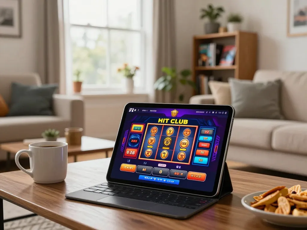 Engaging with the HIT CLUB casino app to experience exciting online slots and poker