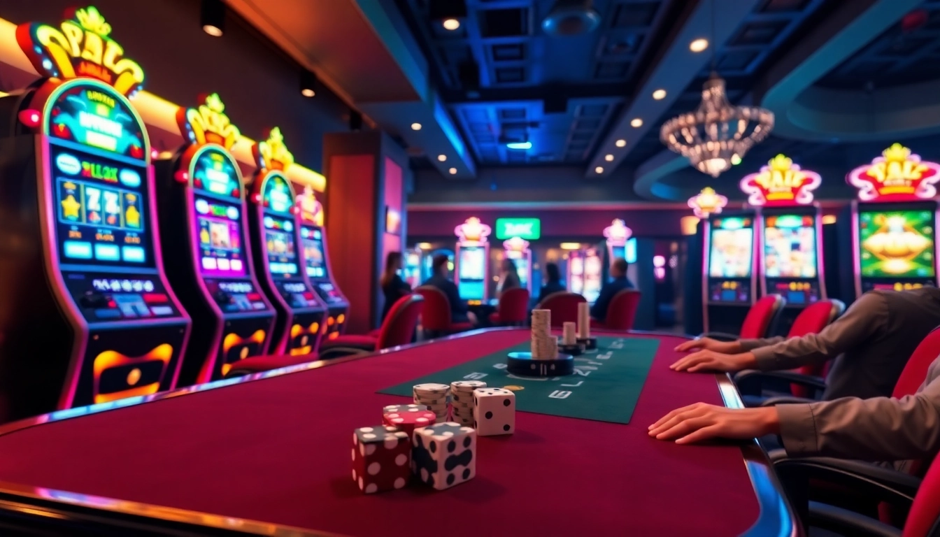 Experience thrilling wins at Wingslots77 casino with vibrant slot machines and strategic gameplay.