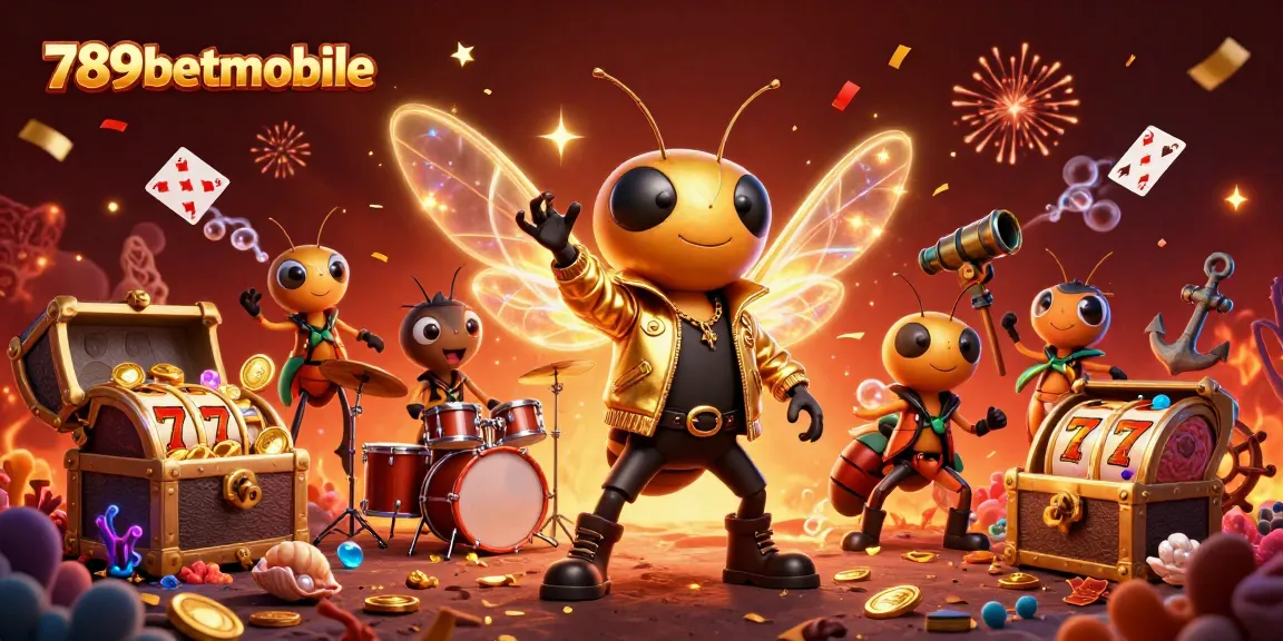 Experience excitement with 789betmobile's exhilarating gaming action featuring vibrant 3D characters.