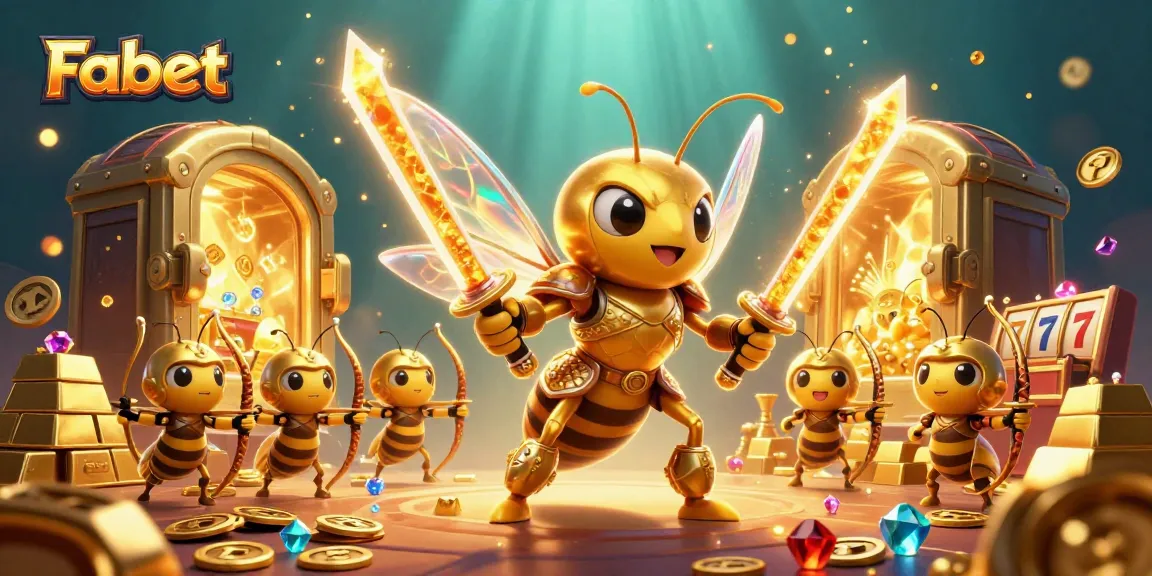 Experience Fabet's thrilling casino adventure with vibrant characters and exciting game elements.