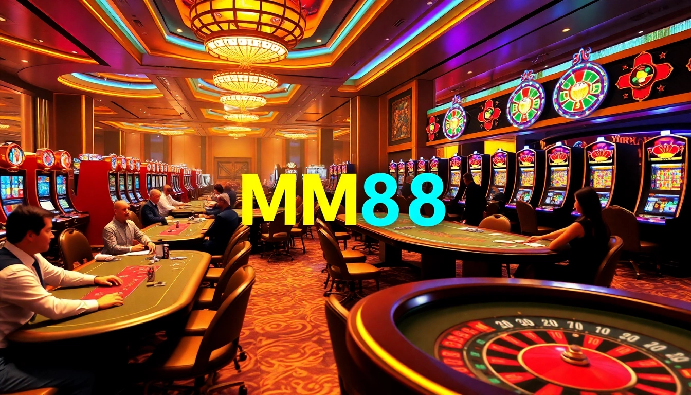 Experience the thrill at trang chủ mm88 with immersive casino gaming and exciting betting tables.