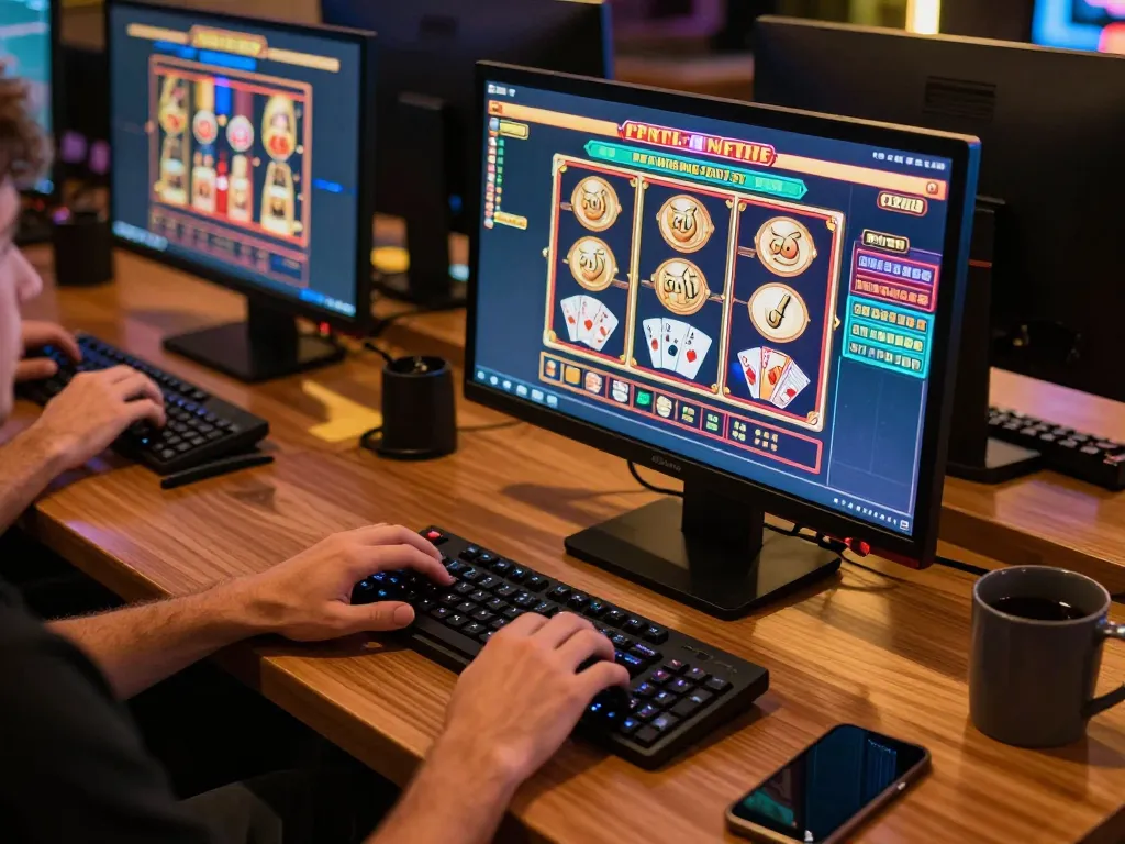 Engaging online gambling session on 789p, showcasing user interface and casual atmosphere.