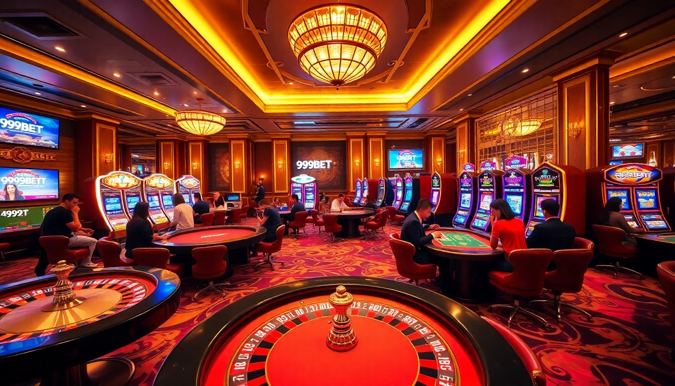 Experience the thrill of winning at 999BET with vibrant casino games and welcoming atmosphere.