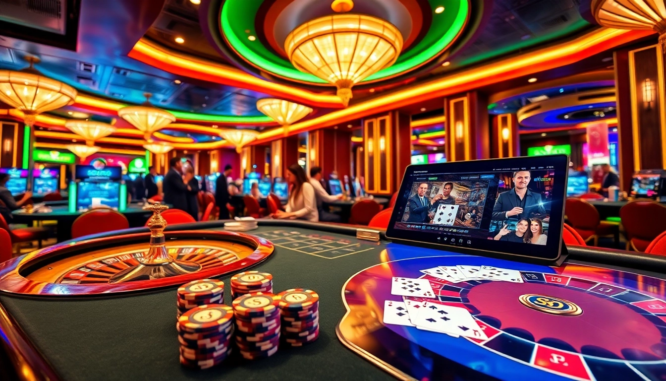 Players engaging in high-stakes poker at SODO Casino, showcasing excitement and luxury.