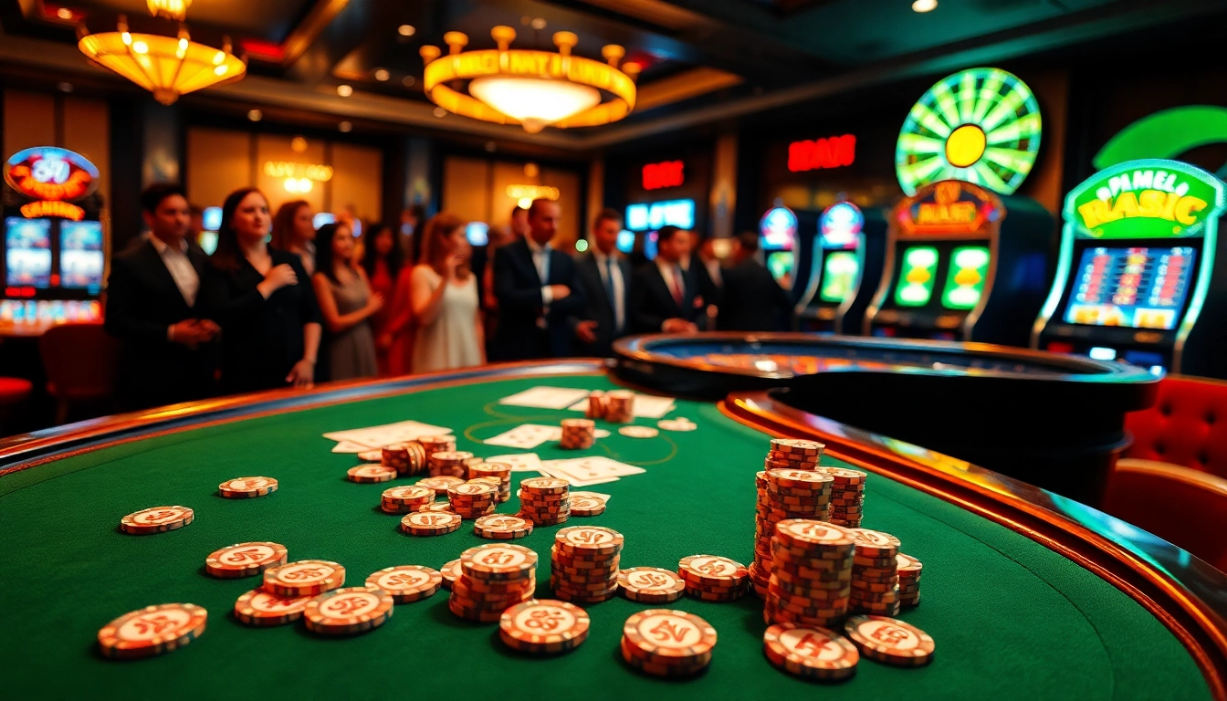 Players enjoying a high-stakes game at the RR88 casino table.