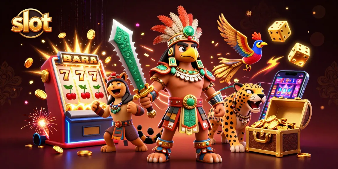 Slot gacor dengan mesin slot yang penuh koin dan efek cahaya berkilau.