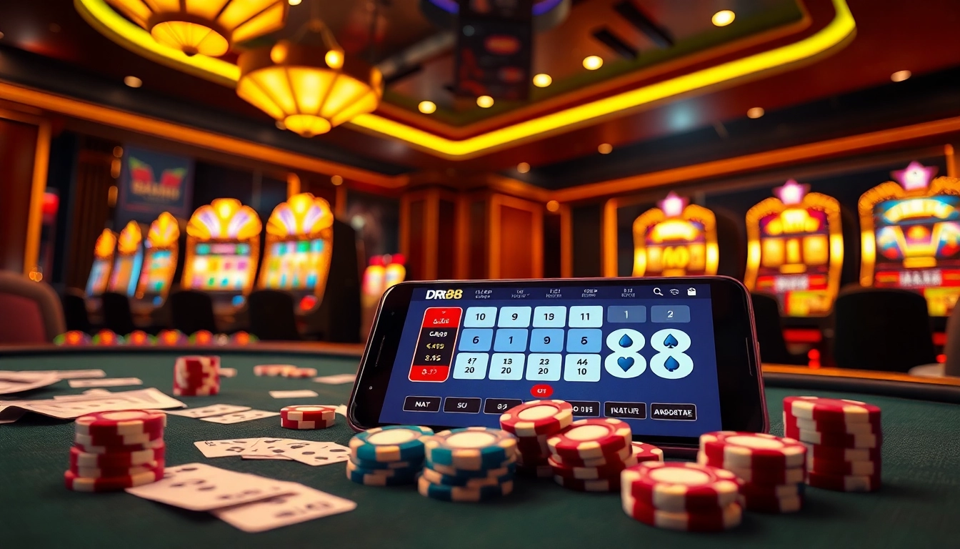 Experience the thrill of winning with the link vào dr88 on an engaging casino interface.
