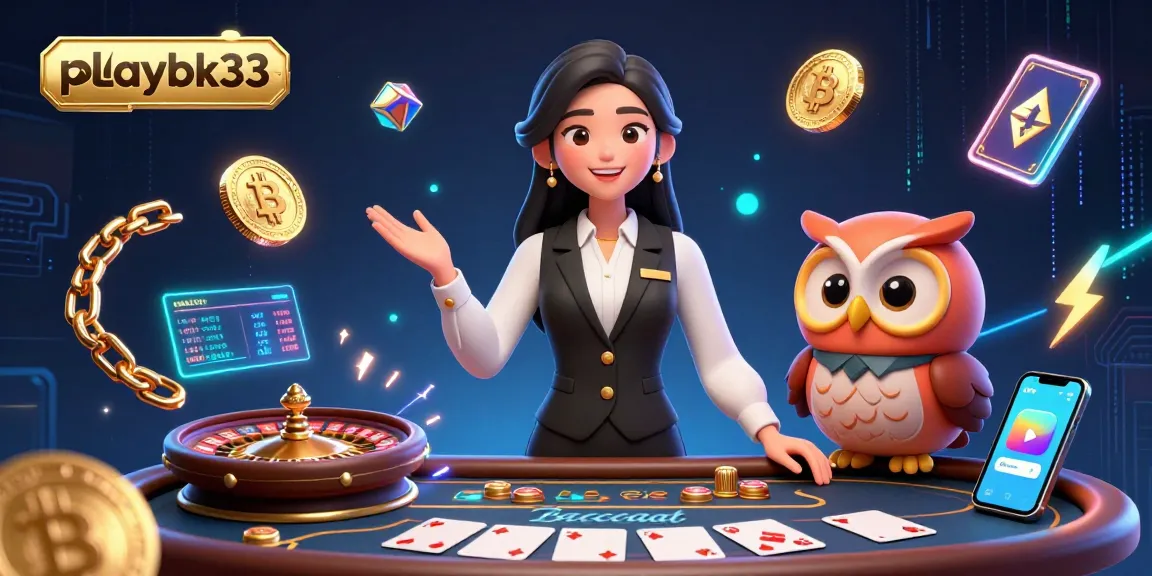 Join the excitement at playbk33 with live casino action featuring professional dealers and digital elements.