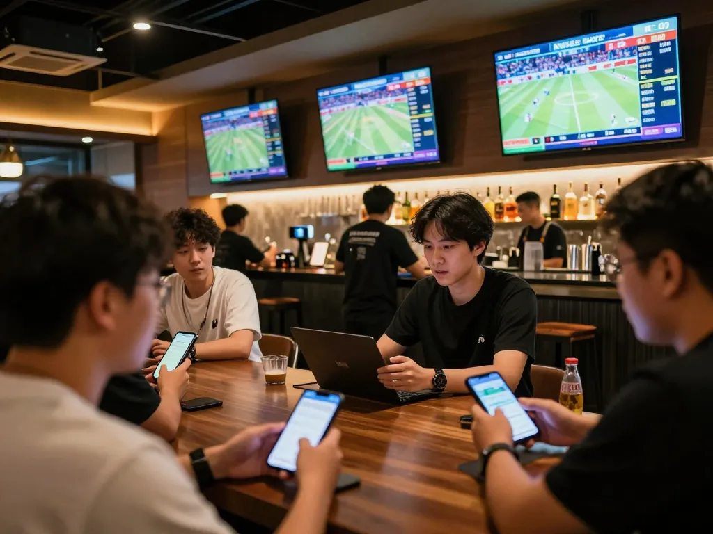 Experience the thrill of sports betting at NK88 com with patrons engaged in live matches