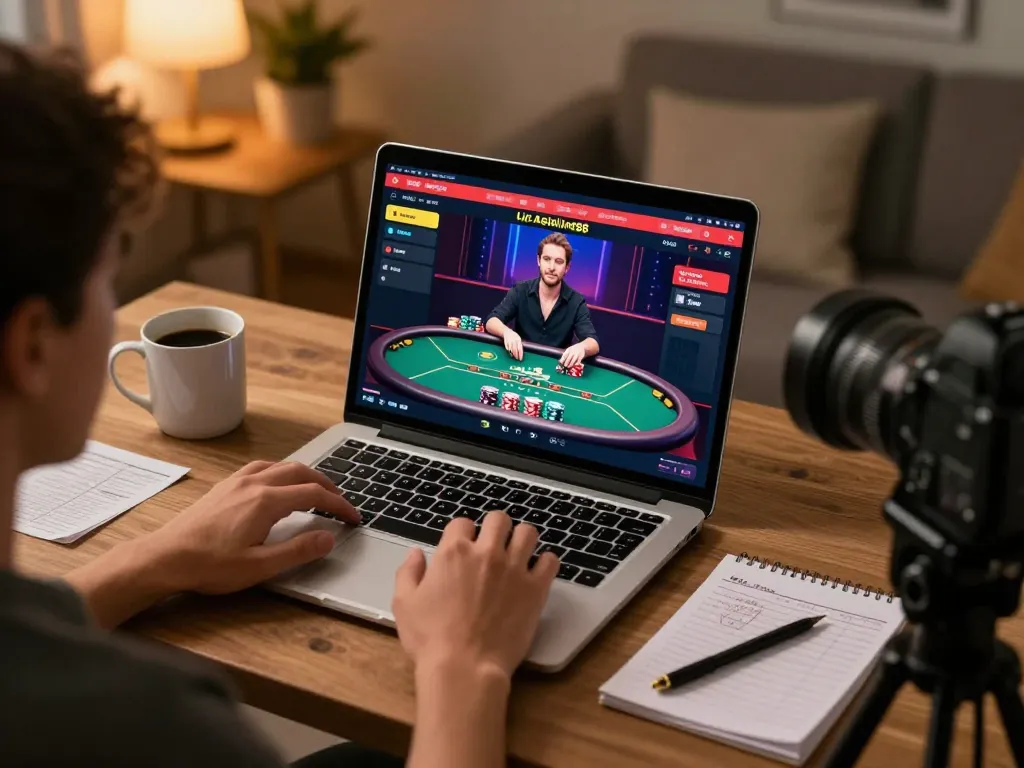 Engaging in Live Chat Asialive88 during an exciting online casino gaming session, showcasing a captivating gameplay experience.