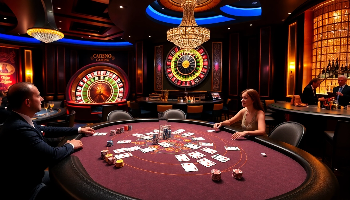 Experience the thrill at https://kong88.win with a vibrant poker scene and dazzling roulette wheel.
