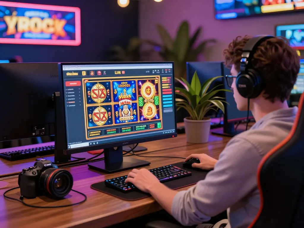 Engaging online gaming experience at https://fabetz88.com/ showcasing vibrant interface and comfortable setup.