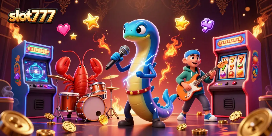Join the fun with slot777 at this underwater casino featuring vibrant 3D characters and exciting gaming elements!