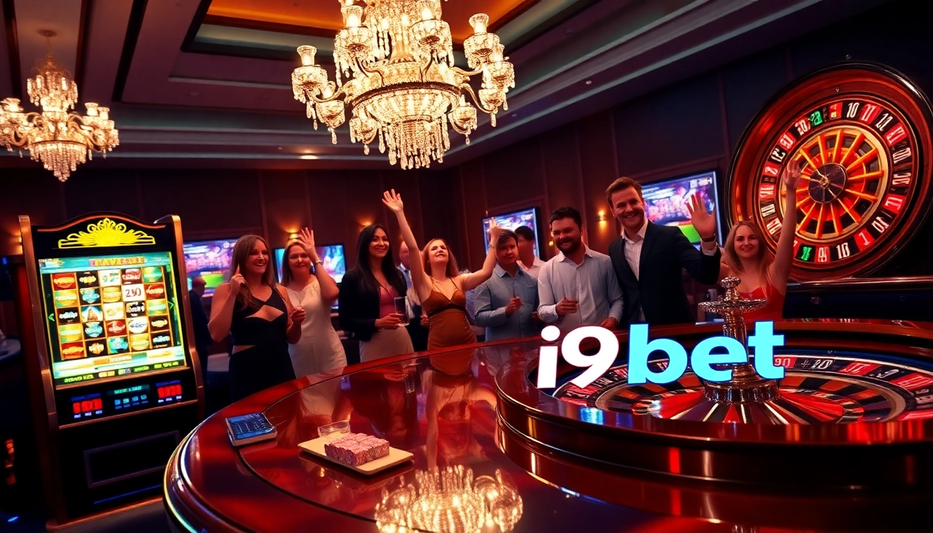 Experience thrilling gameplay at i9bet’s luxurious casino tables filled with excitement.