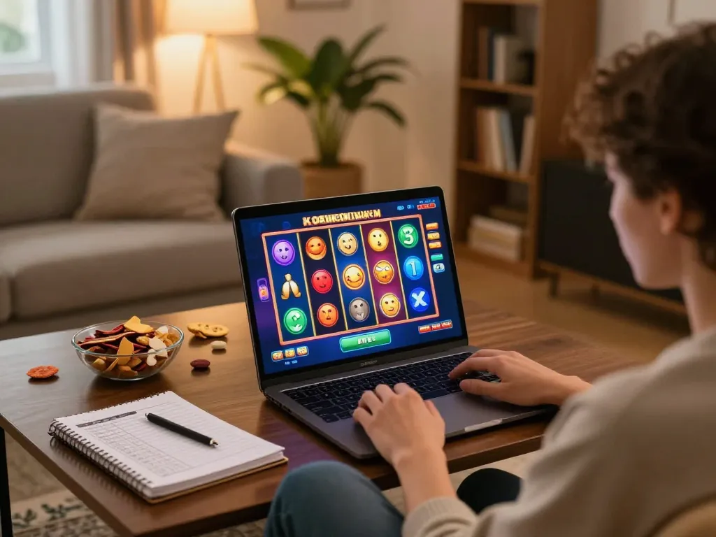 Experience the thrill of beste casino uden rofus while playing online slots in a cozy home setting.