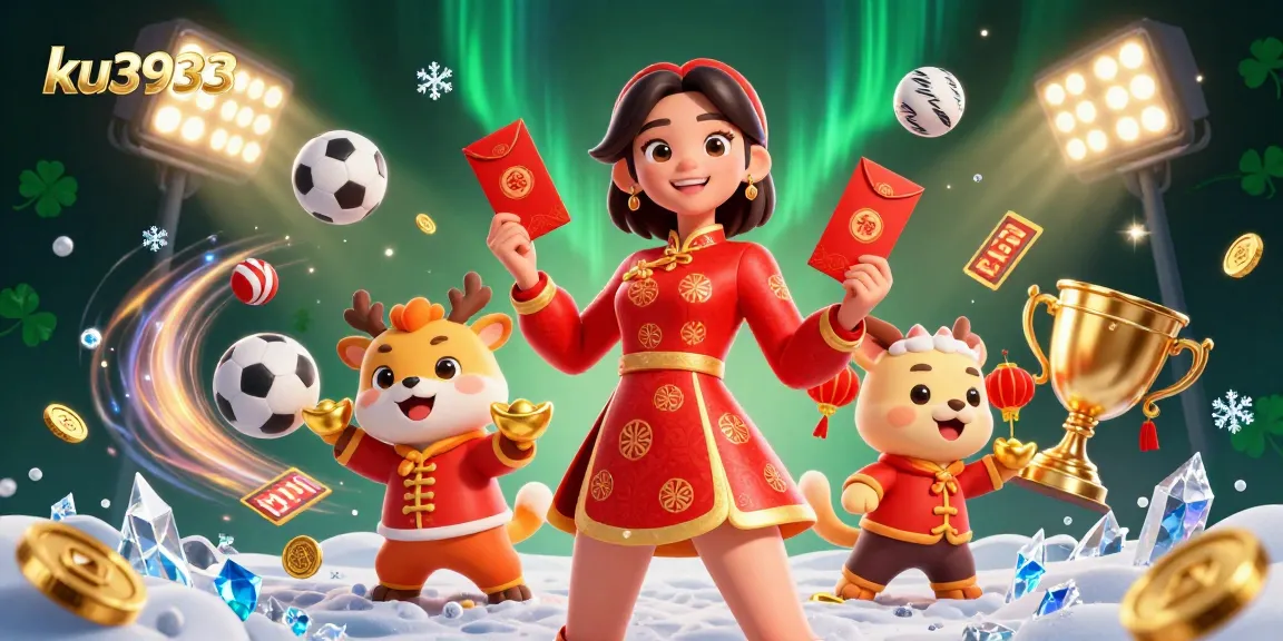 Engage with ku3933's thrilling betting experience through an exciting depiction of a vibrant casino atmosphere.