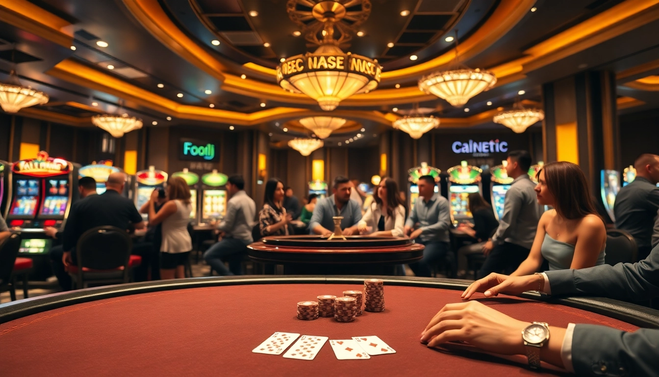 Experience a vibrant poker game at https://bem88.com highlighting excitement and camaraderie.