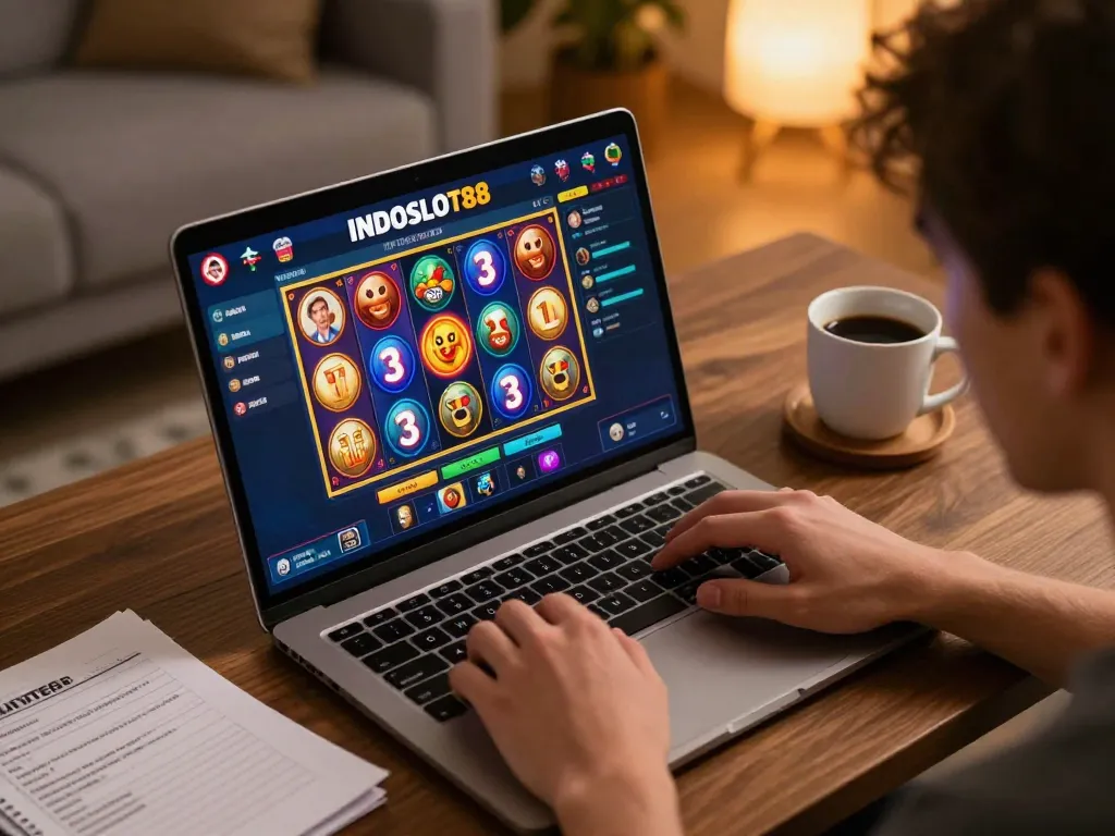 Engage with link indoslot88 resmi for exciting online gaming sessions featuring colorful slot games and a cozy home environment.
