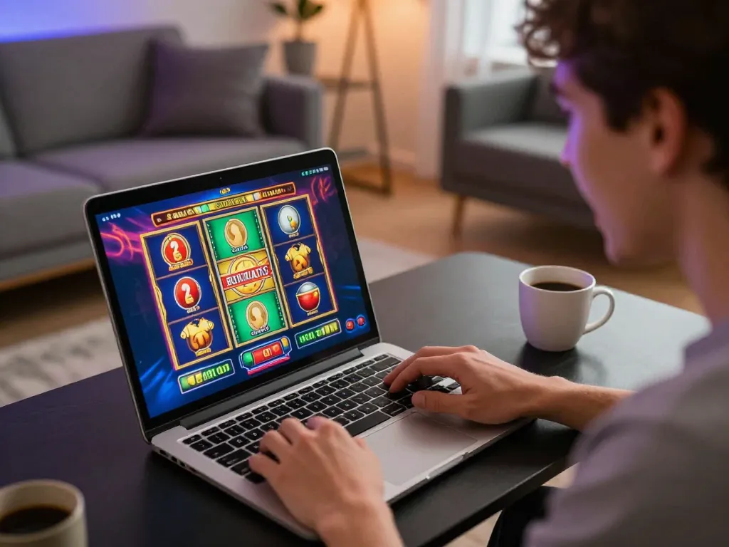 Permainan yang menarik di slot Gsc108 dalam suasana rumah yang nyaman menunjukkan kegembiraan dan strategi