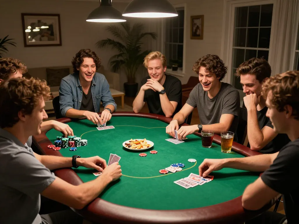 Malam poker di rumah yang menguja dengan rakan-rakan bermain mega888 hari ini dan menikmati persahabatan.