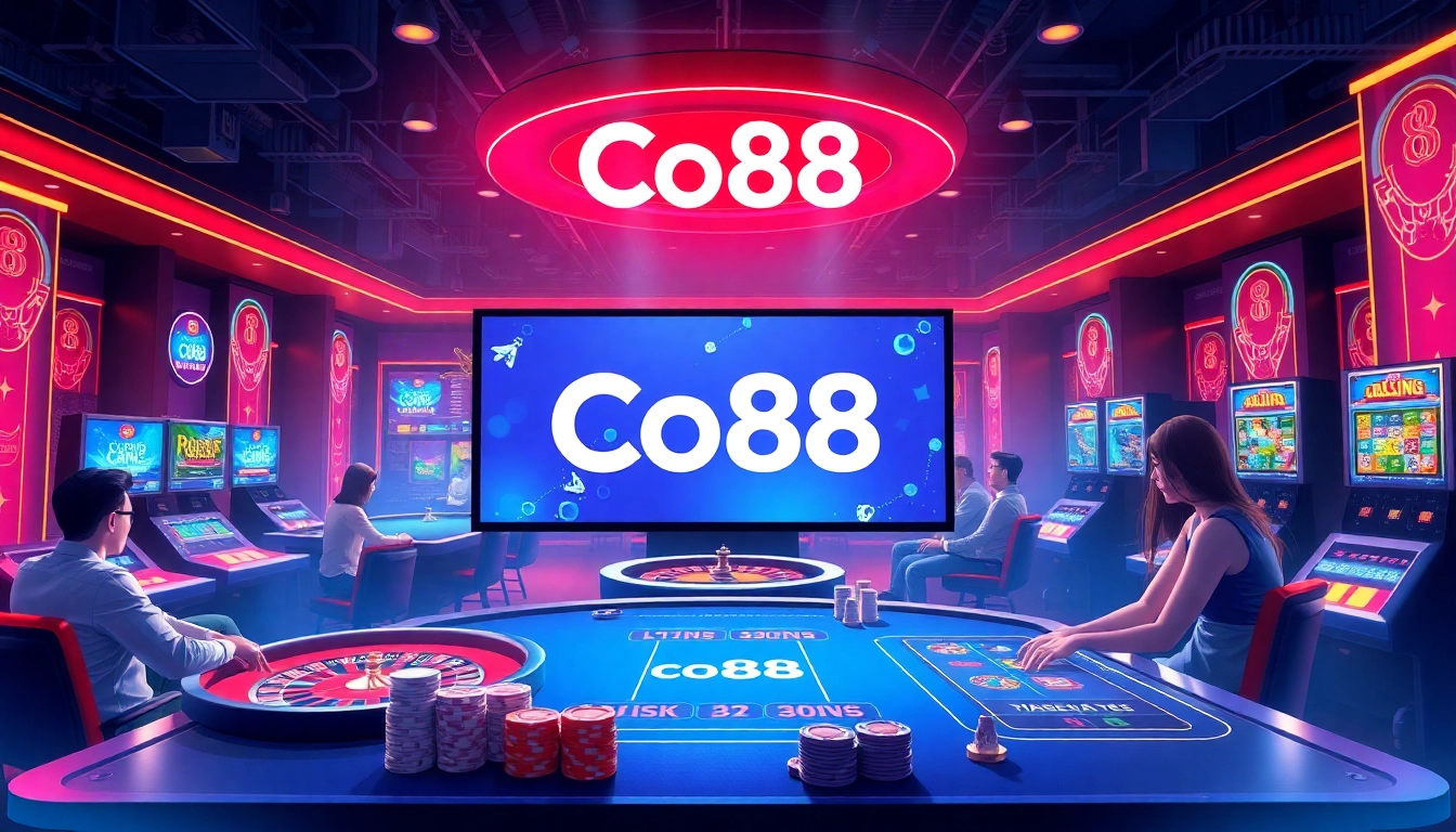 Co88 online casino experience with exciting games and live dealers.
